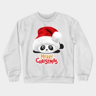 Christmas Panda Cute Design For Crewneck Sweatshirt